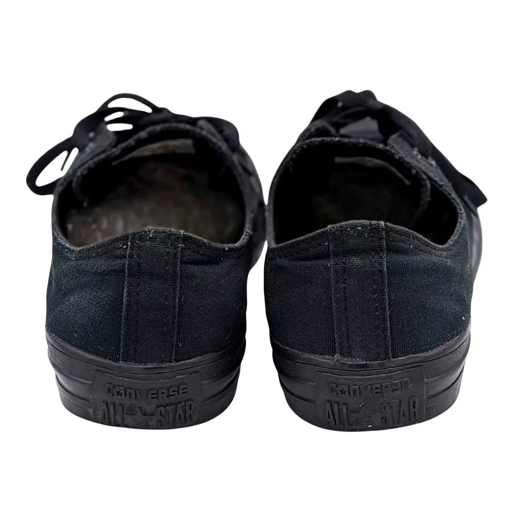 Converse Chuck Taylor All Star Low Top Black Monochrome Sneakers M5039 Men 7 W 9 - Picture 4 of 8